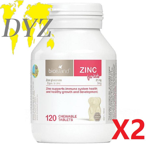 [Bundle] 2X Bio Island Zinc (120 Tablets)