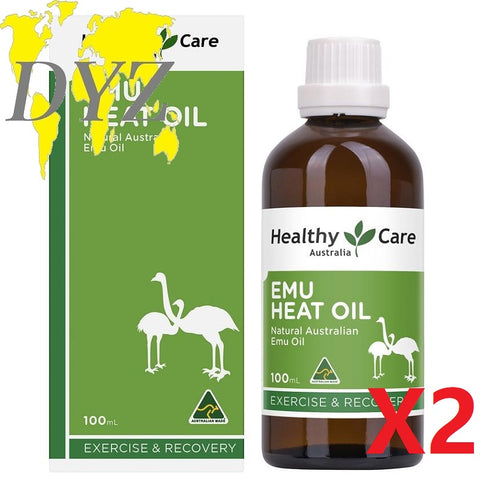 [Bundle] 2X Healthy Care Emu Heat Oil (100ml)