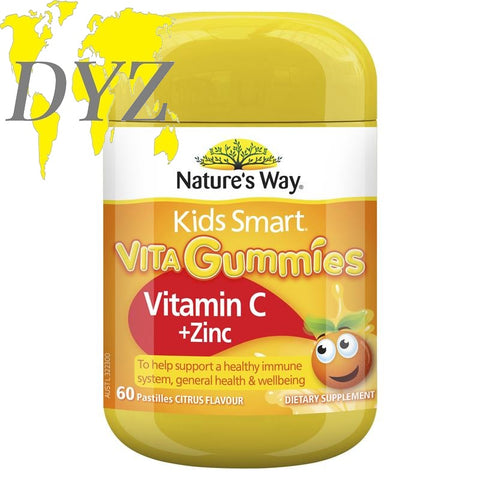 Nature's Way Kids Smart Vita Gummies Vitamin C + Zinc (60 Gummies)