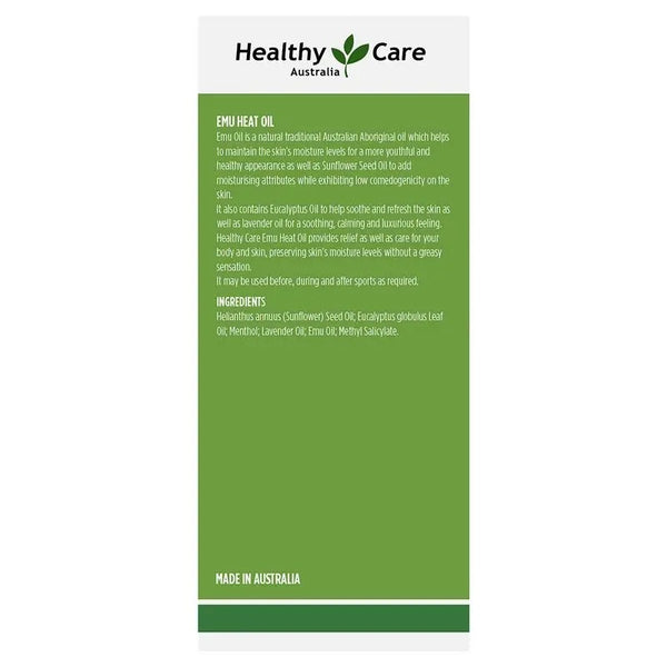 Healthy Care Emu Heat Oil (100ml)