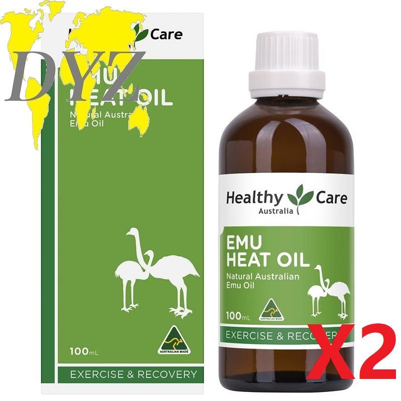 [Bundle] Healthy Care Emu Heat Oil (100ml) [X2]