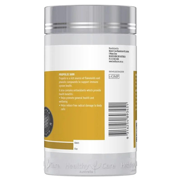 Healthy Care Propolis 3800mg (200 Capsules)