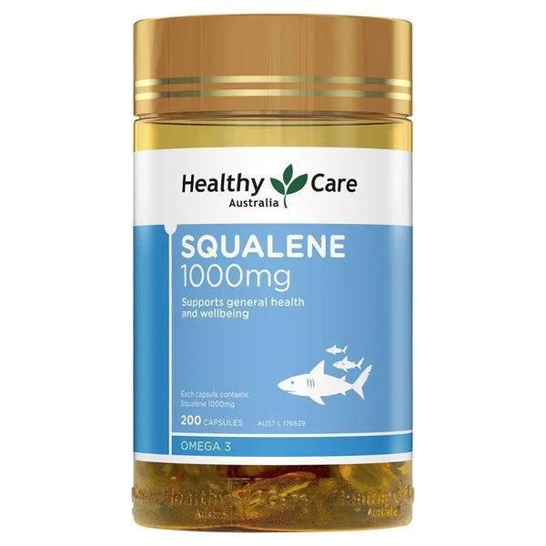 Healthy Care Squalene 1000mg (200 Capsules)