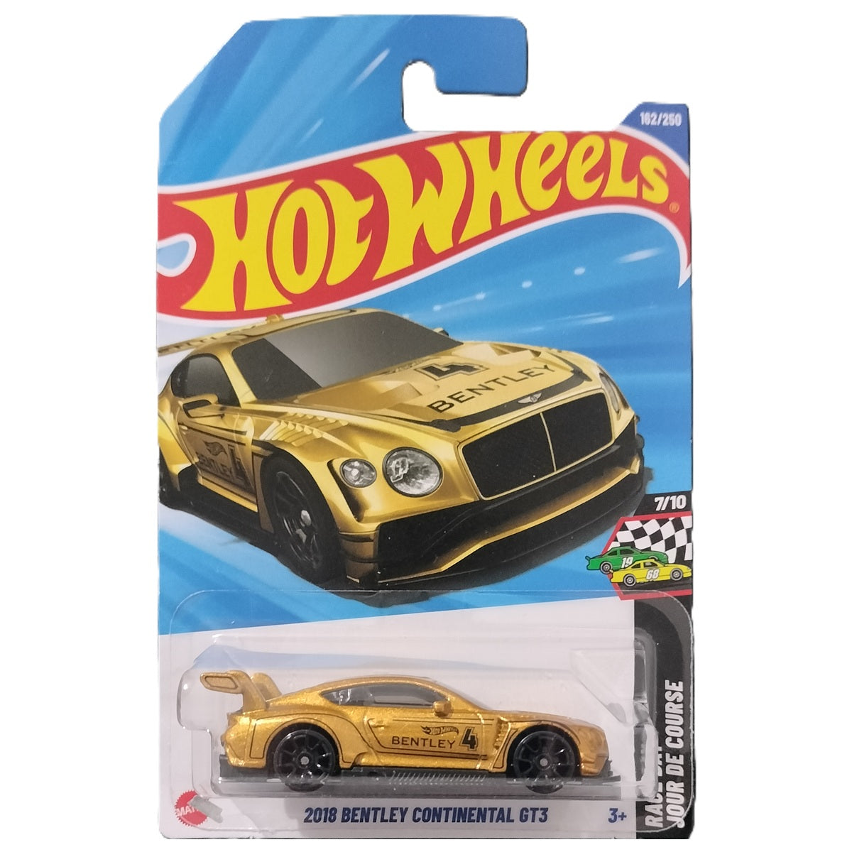 Hot Wheels 2018 Bentley Continental GT3 (Race Day)