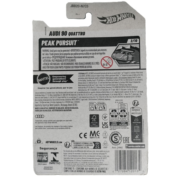 Hot Wheels Audi 90 Quattro (Peak Pursuit)