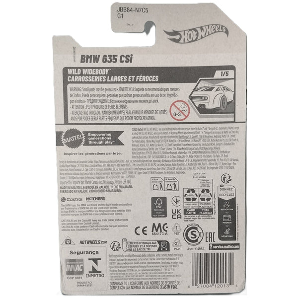 Hot Wheels BMW 635 CSI (Wild Widebody)