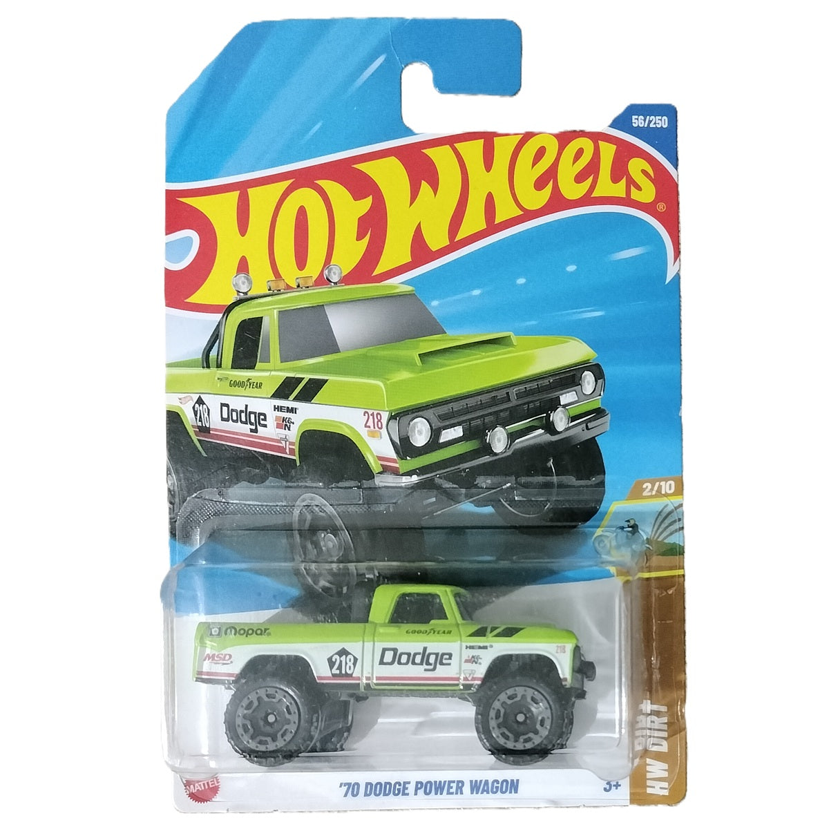 Hot Wheels '70 Dodge Power Wagon (HW Dirt)