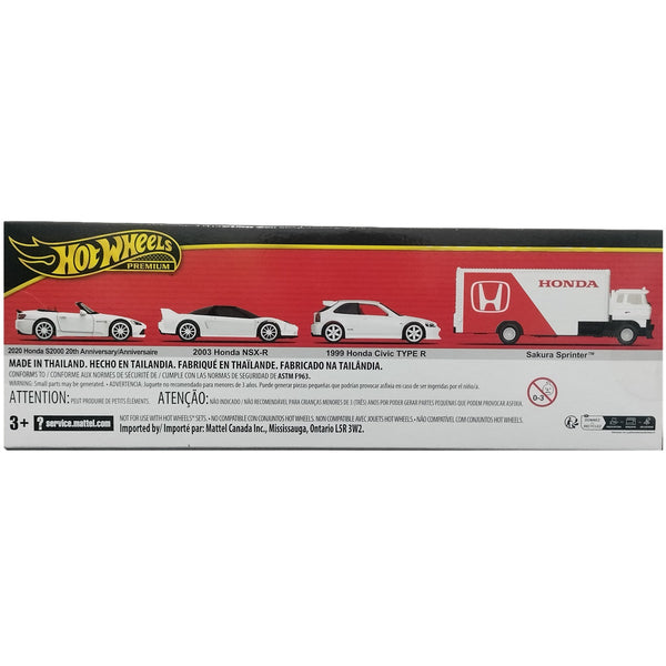 Hot Wheels Premium Honda Collector Set