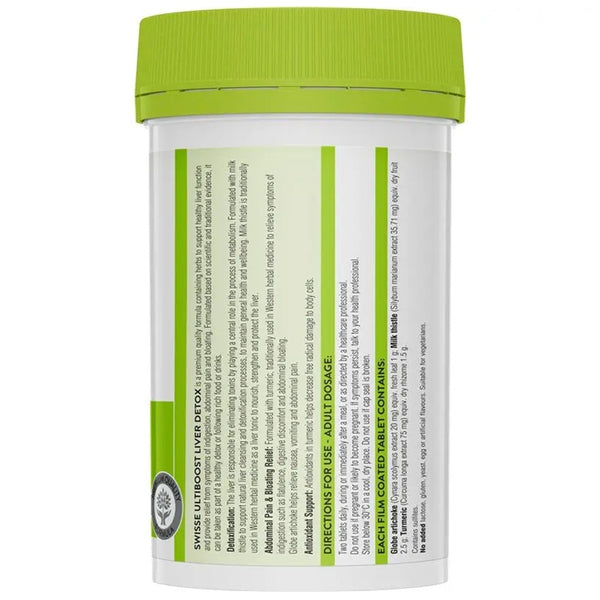 Swisse Ultiboost Liver Detox (200 Tablets)