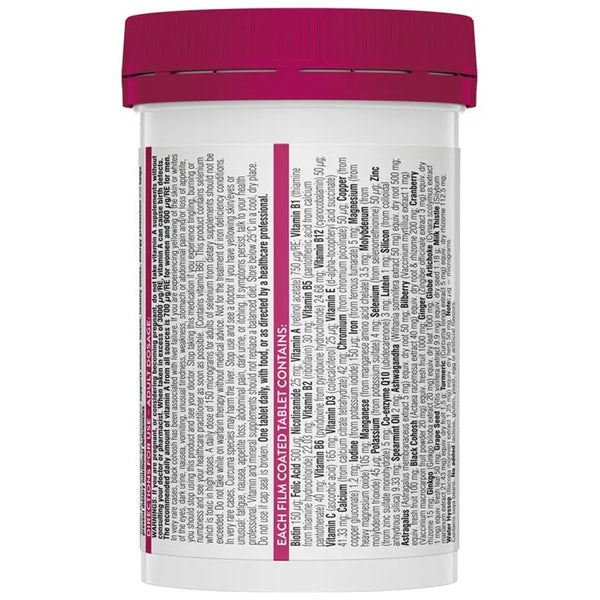 Swisse Ultivite Women’s 50+ Multivitamins (90 Tablets)