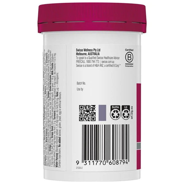 Swisse Ultivite Women’s 50+ Multivitamins (90 Tablets)