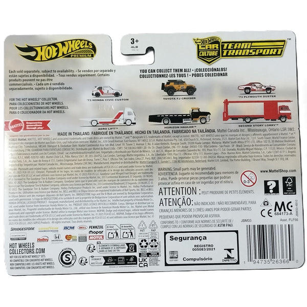 Hot Wheels Premium Toyota FJ Cruiser & Horizon Hauler (Team Transport)