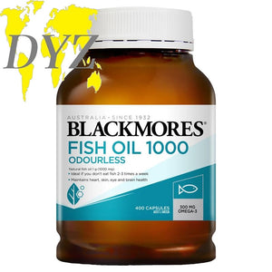 Blackmores Fish Oil 1000mg Odourless (400 Capsules)