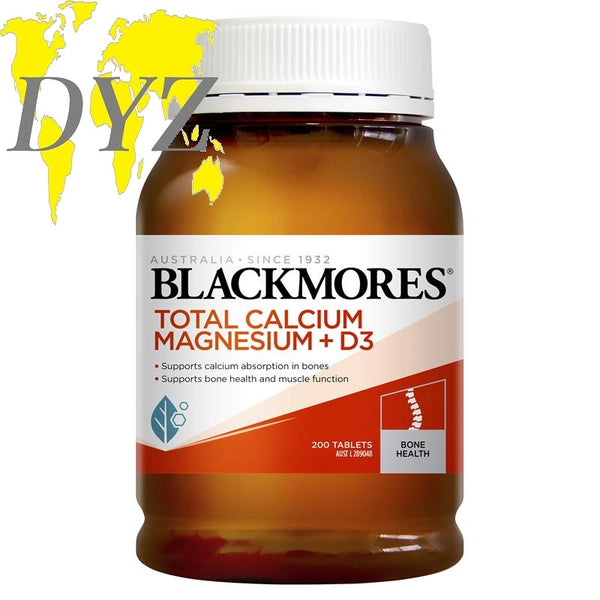 Blackmores Total Calcium & Magnesium + D3 (200 Tablets)