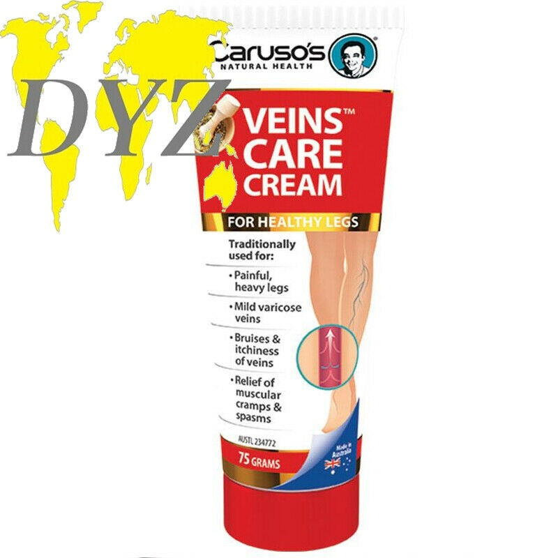 Caruso's Natural Health Veins Care Cream (75g)