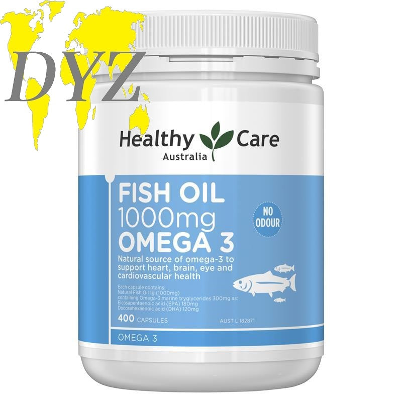 Healthy Care Fish Oil 1000mg (400 Capsules)