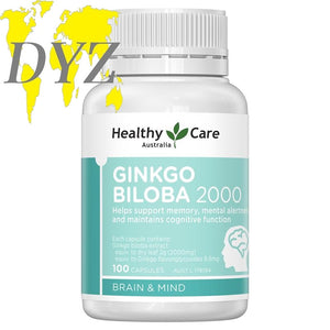 Healthy Care Ginkgo Biloba 2000 (100 Capsules)
