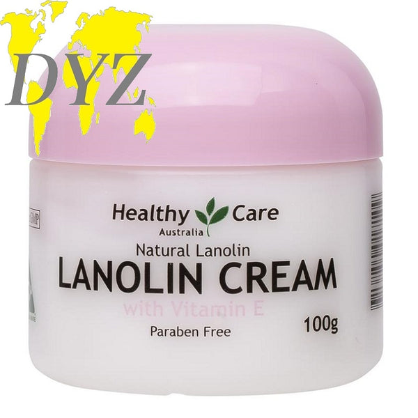 Healthy Care Natural Lanolin & Vitamin E Cream (100g)