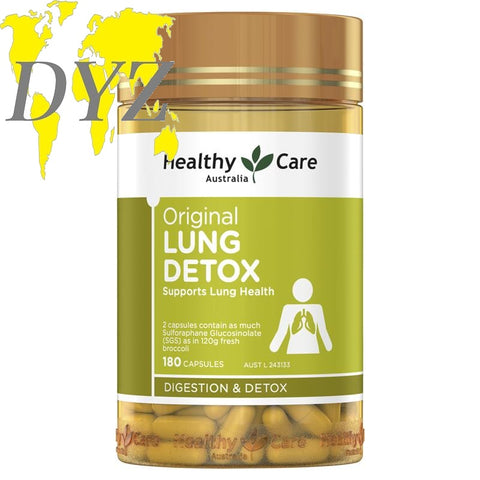 Healthy Care Original Lung Detox (180 Capsules)