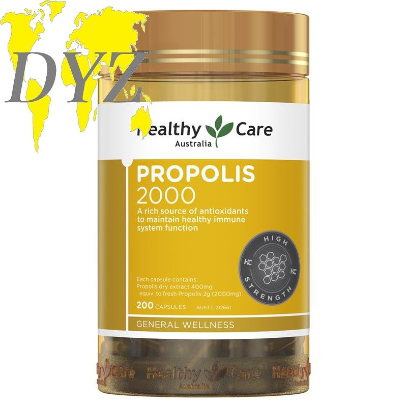 Healthy Care Propolis 2000mg (200 Capsules)