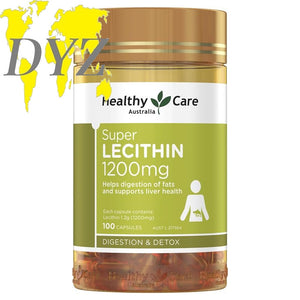 Healthy Care Super Lecithin 1200mg (100 Capsules)