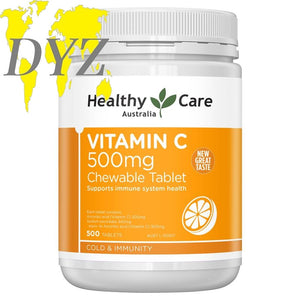Healthy Care Vitamin C 500mg Chewable (500 Tablets)