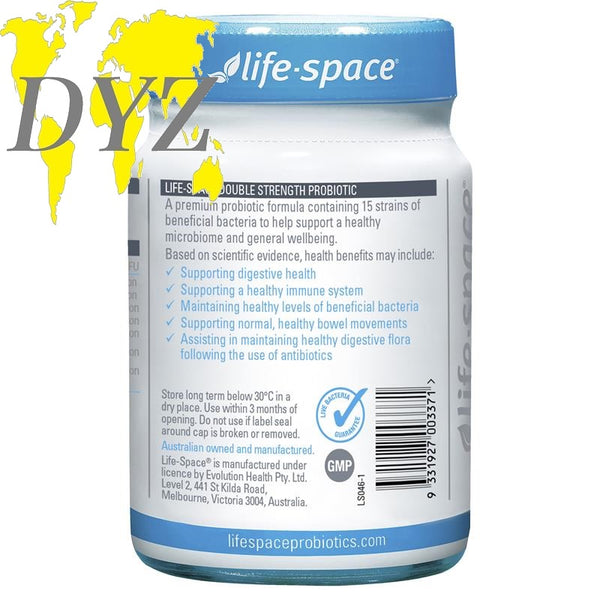 Life-Space Double Strength Probiotic (30 Capsules)