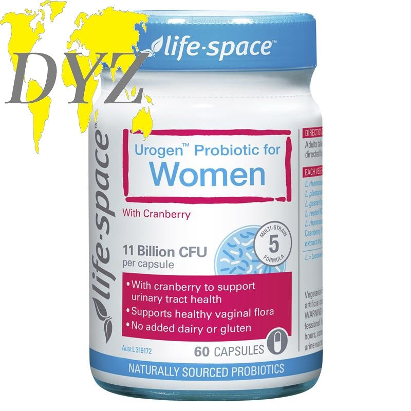 Life-Space Urogen Probiotic for Women (60 Capsules)