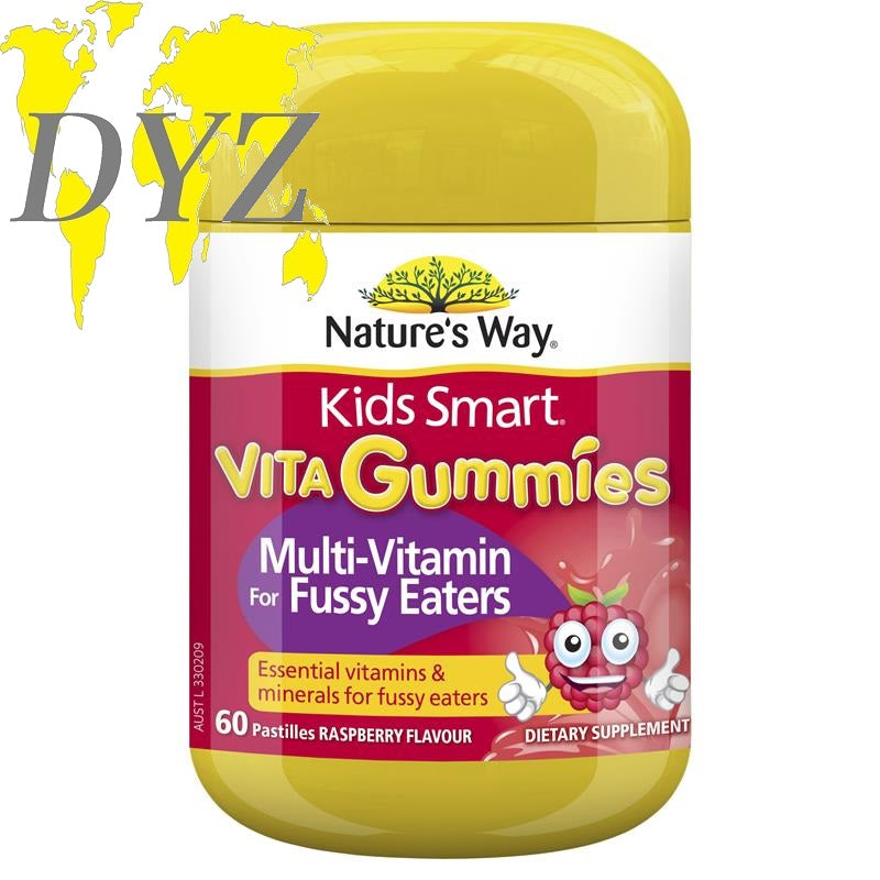 Nature's Way Kids Smart Vita Gummies for Fuzzy Eaters (60  Pastilles)