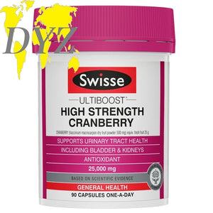 Swisse Ultiboost High Strength Cranberry 25000mg (90 Capsules)