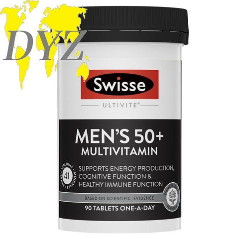 Swisse Ultivite Men's 50+ Multivitamins (90 Tablets)